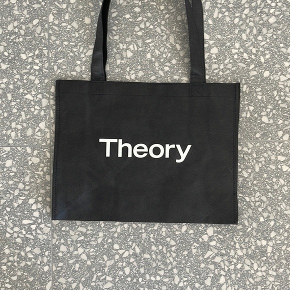 Theory Black Tote Bag - Picture 2 of 5